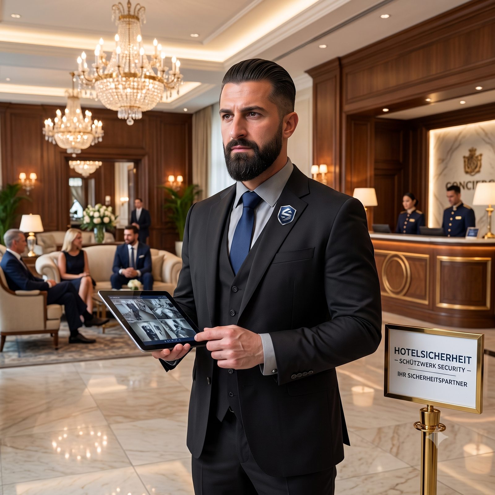 Hotelsicherheit und Portierservice